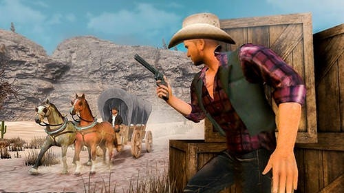 Wild West Gunslinger Cowboy Rider Android Game Image 2