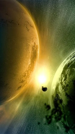 Planets Android Wallpaper Image 1