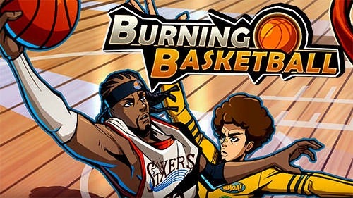 Burning Basketball Android Game Image 1