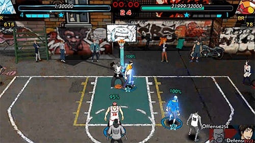 Burning Basketball Android Game Image 2