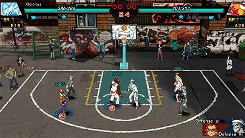 Burning Basketball Android Game Image 3