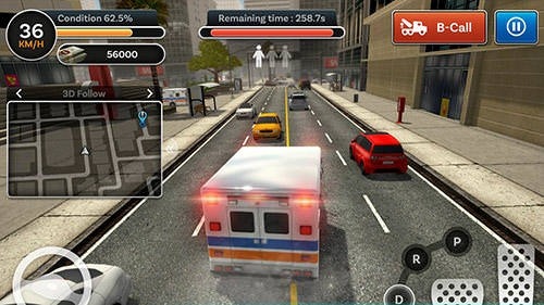 City Ambulance: Rescue Rush Android Game Image 2