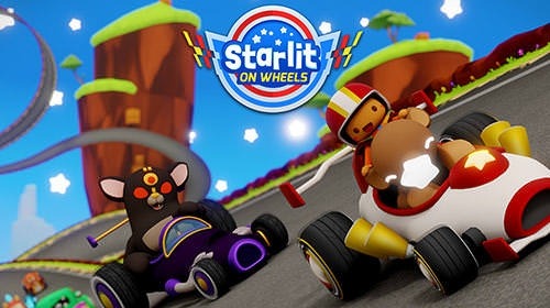 Starlit On Wheels: Super Kart Android Game Image 1