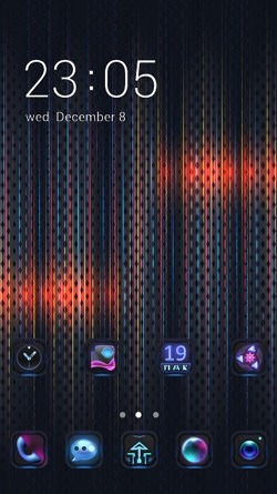 Dark CLauncher Android Theme Image 1