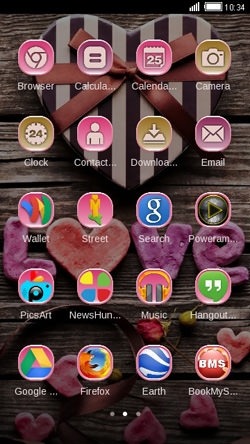 Love Gift CLauncher Android Theme Image 2