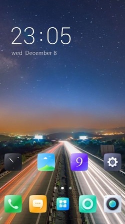 Highway CLauncher Android Theme Image 1