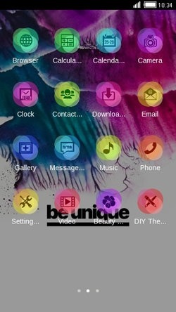 Unique CLauncher Android Theme Image 2