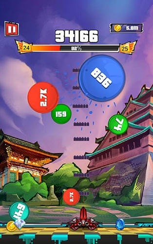 C.G.B. Car Gun Ball Android Game Image 2