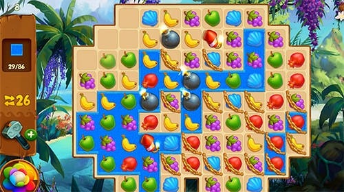 Tropical Forest: Match 3 Story Android Game Image 2