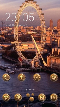 London CLauncher Android Theme Image 1