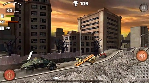 Wild Truck Hitting Zombies Android Game Image 2