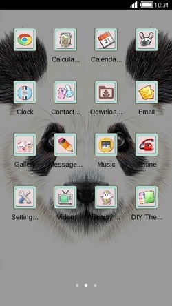 Panda CLauncher Android Theme Image 2