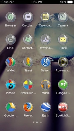 Marble CLauncher Android Theme Image 2