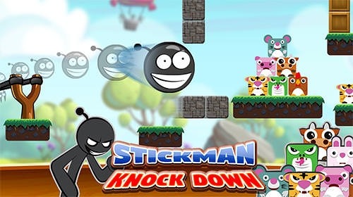 Stickman: Knockdown. Slingshot King Android Game Image 1