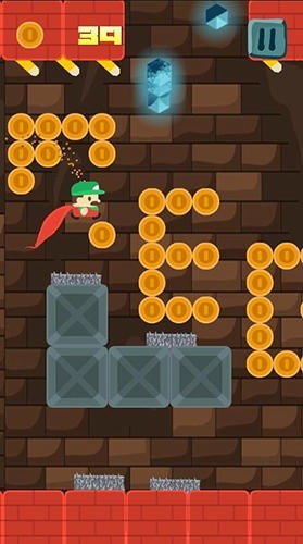 Running Brickman Android Game Image 3