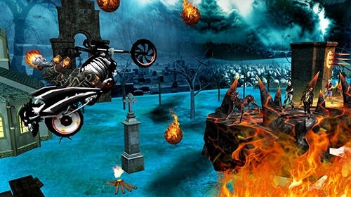 Ghost Riding 3D Android Game Image 2