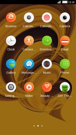 Cyclone CLauncher Android Theme Image 2