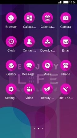 Enjoy Life CLauncher Android Theme Image 2