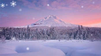 Snow Season Android Wallpaper Image 1