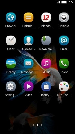 Fish CLauncher Android Theme Image 2