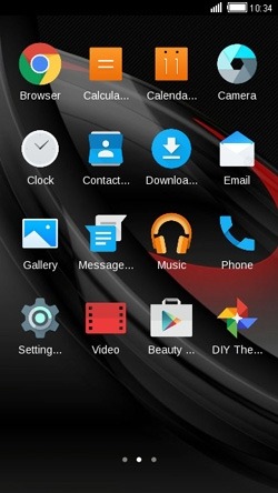 Dark Vision CLauncher Android Theme Image 2