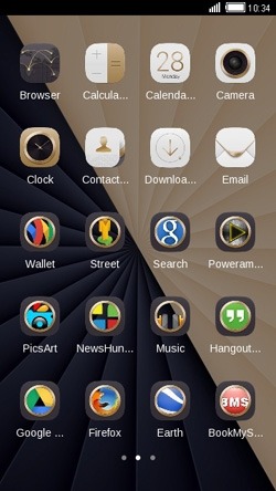 Luxury CLauncher Android Theme Image 2