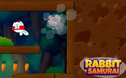 Rabbit Samurai: Rope Swing Hero Android Game Image 1