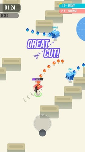 Cut.io: Keep The Tail Android Game Image 2