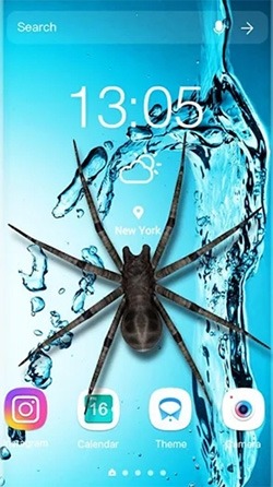 Spider 3D Android Wallpaper Image 1