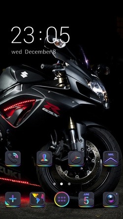 Bike CLauncher Android Theme Image 1