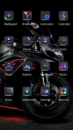 Bike CLauncher Android Theme Image 2