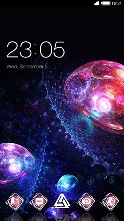 Jellyfish CLauncher Android Theme Image 1