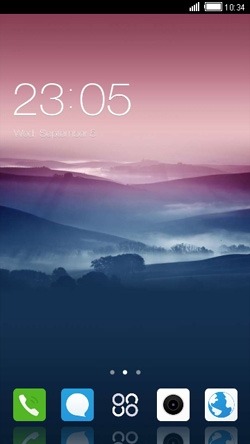 Nature CLauncher Android Theme Image 1