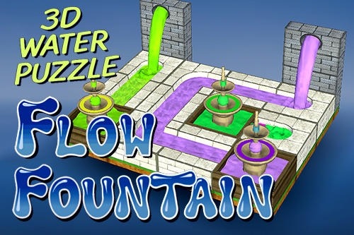Flow Fountain: 3D Water Puzzle Android Game Image 1