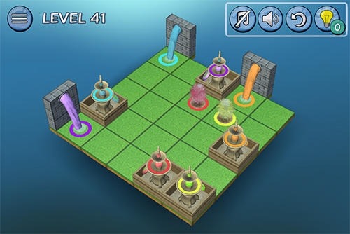 Flow Fountain: 3D Water Puzzle Android Game Image 3