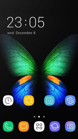 Galaxy Fold CLauncher Android Theme Image 1