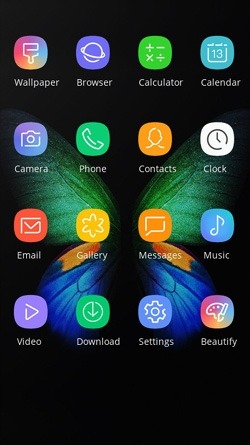 Galaxy Fold CLauncher Android Theme Image 2