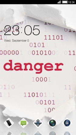 Danger CLauncher Android Theme Image 1