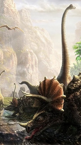 Dinosaurs Android Wallpaper Image 2