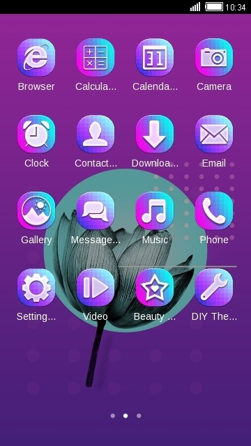 Lotus CLauncher Android Theme Image 2