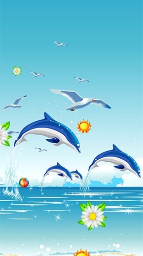 Dolphins Android Wallpaper Image 3