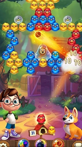 Bubble Birds 5: Color Birds Shooter Android Game Image 2