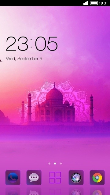 Taj Mahal CLauncher Android Theme Image 1
