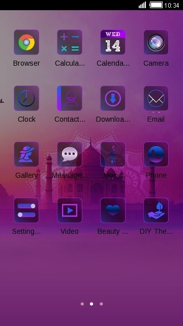 Taj Mahal CLauncher Android Theme Image 2
