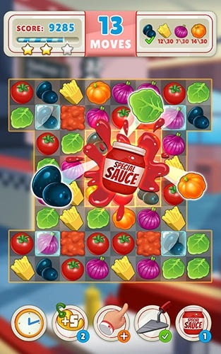 Kitchen Frenzy Match 3 Game Android Game Image 3