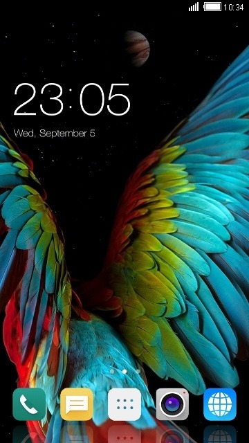Feathers CLauncher Android Theme Image 1