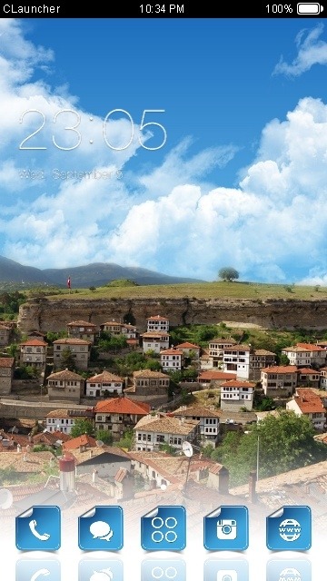 Scenery CLauncher Android Theme Image 1