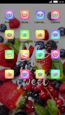Fruity CLauncher Android Theme Image 2