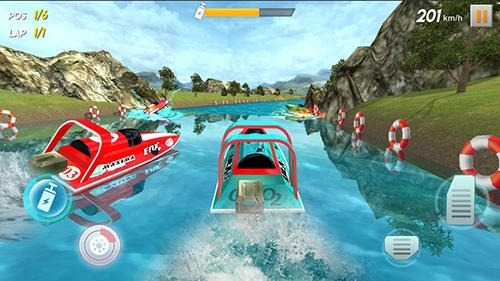 Powerboat Race 3D Android Game Image 2