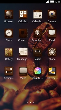 Coffee Beans CLauncher Android Theme Image 2